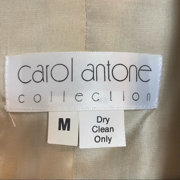 VINTAGE CAROL ANTONE FLORAL WOMENS BLAZER {Medium} - Picture 6 of 6